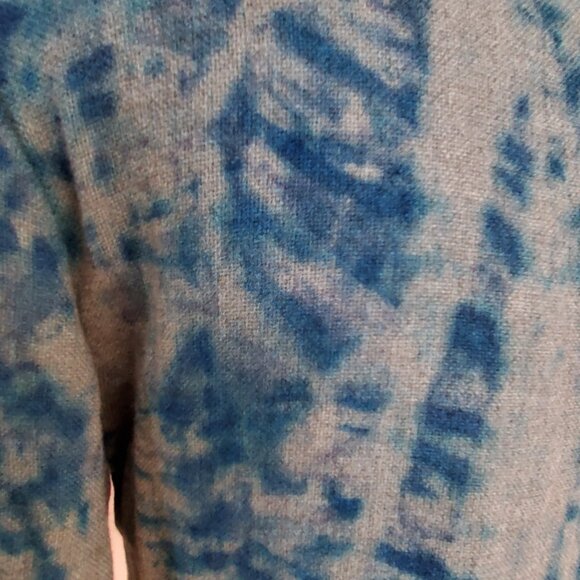 Loro Piana nordstrom cashmere silk sweater jacket blazer blue grey gray 42 L XL - Picture 7 of 11